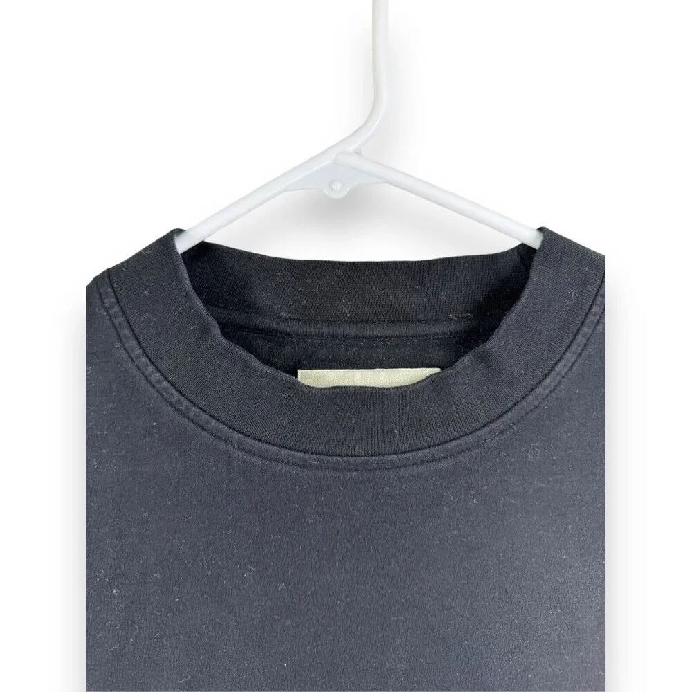 Cutter & Buck Golf Sweatshirt Black Men's Size Larg Black Long Sleeve Sport Fit - Picture 7 of 8